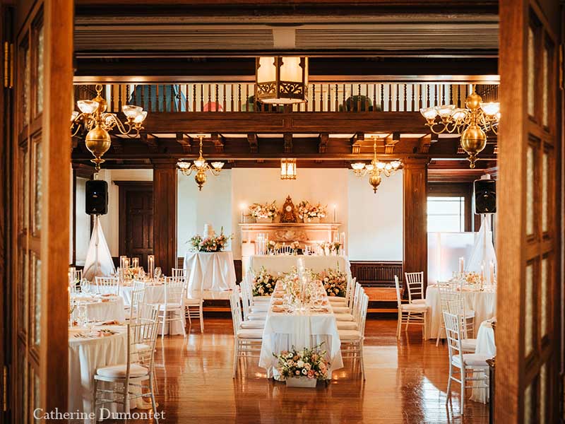 réception mariage au Manoir Stonehaven à Ste-Agathe