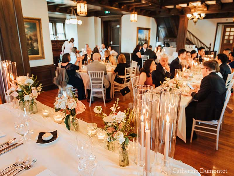 réception de mariage au Manoir Stonehaven à Ste-Agathe