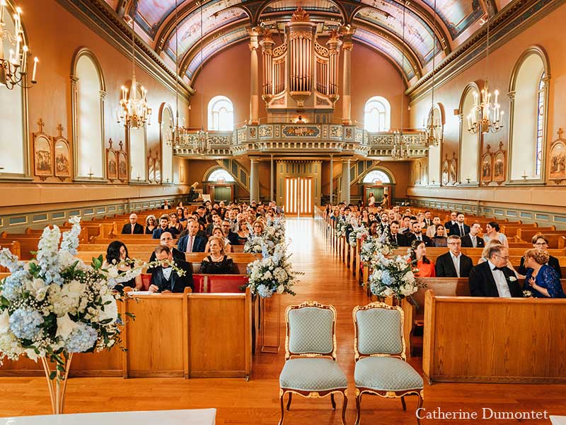 L'Église Sainte-Famille de Boucherville sur la rive-sud de Montréal