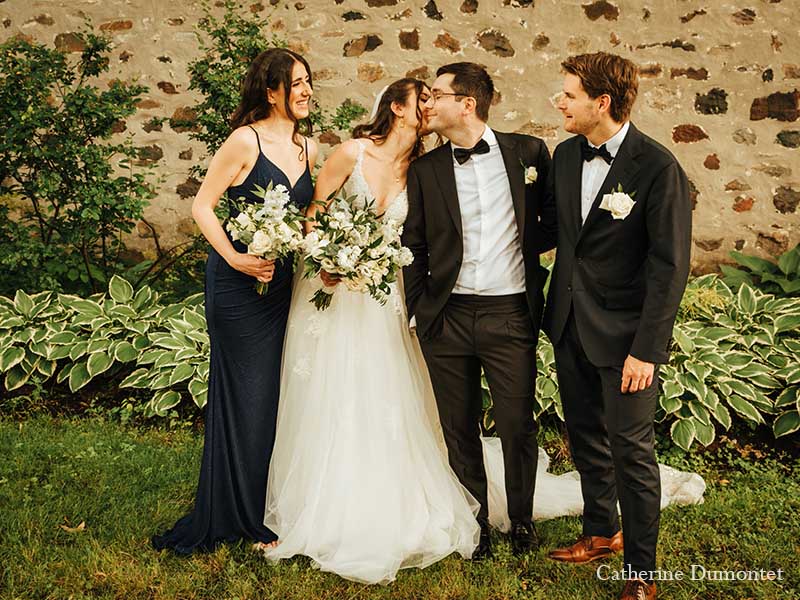 Mariage à l'Église Sainte-Famille à Boucherville
