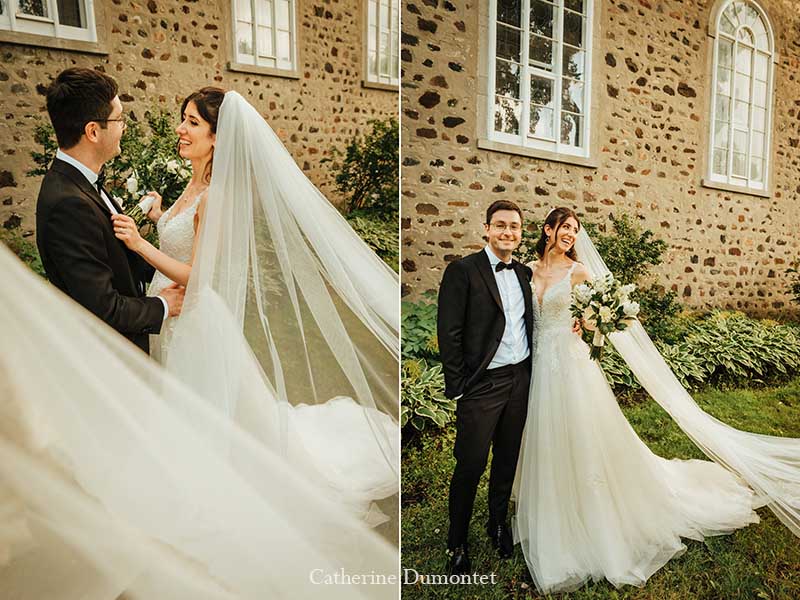 Mariage à l'Église Sainte-Famille à Boucherville