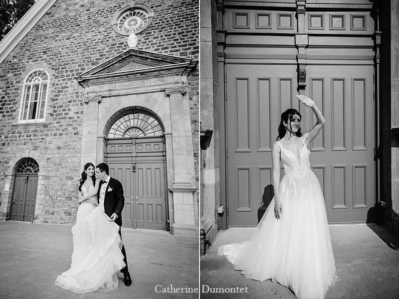 photographe mariage Église Sainte-Famille à Boucherville