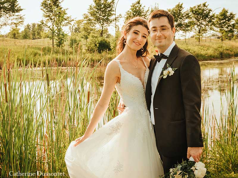 mariage au Golf Parcours du Cerf en Montérégie
