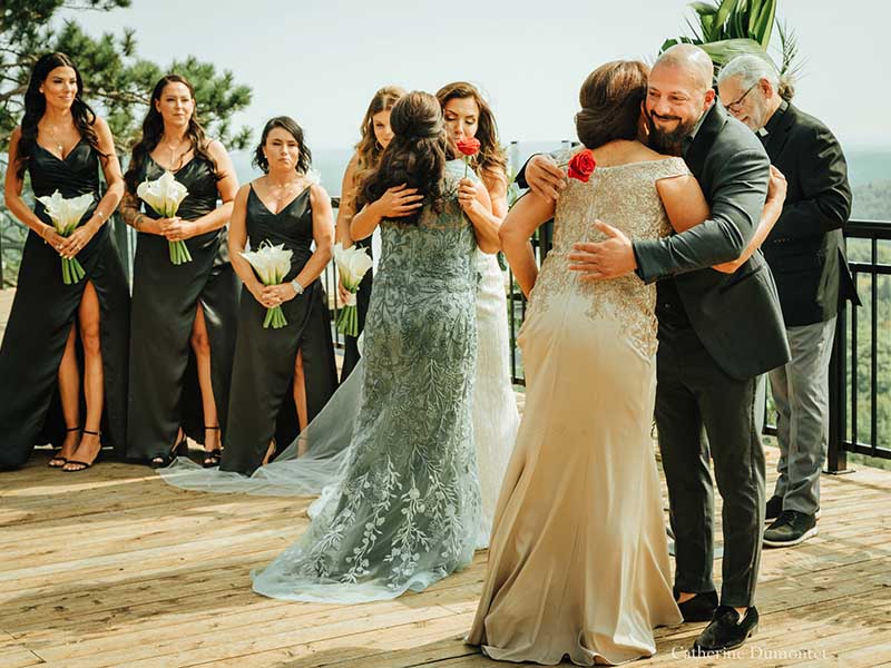 mariage auberge montagne coupee wedding 36